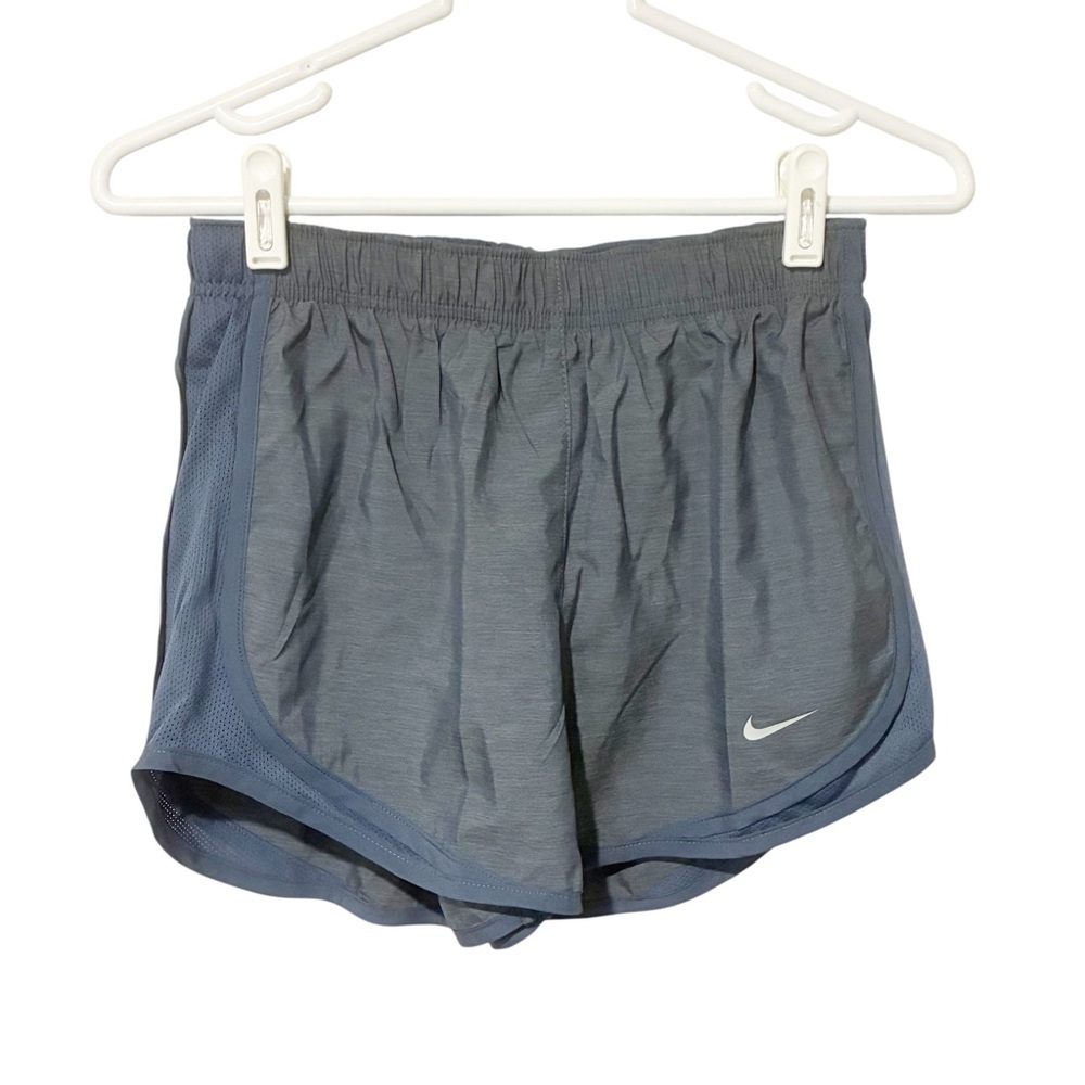 NIKE Women's XS Tempo Dri-Fit Lined Running Shorts Activewear Diffused Blue NEW